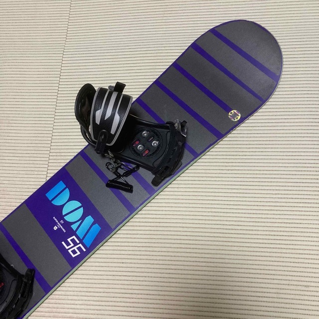 Burton DOMINANTボード と　SALOMON ビンディング