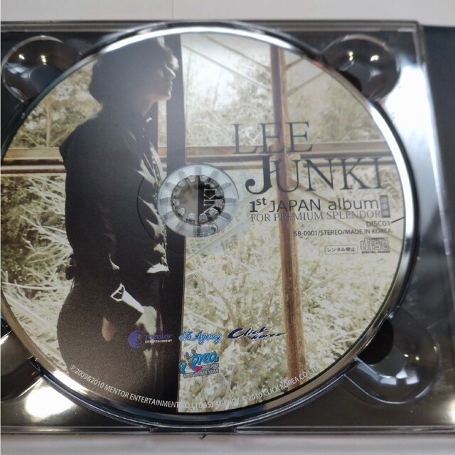 イ・ジュンギ　1st JAPAN album　豪華版 エンタメ/ホビーのDVD/ブルーレイ(ミュージック)の商品写真