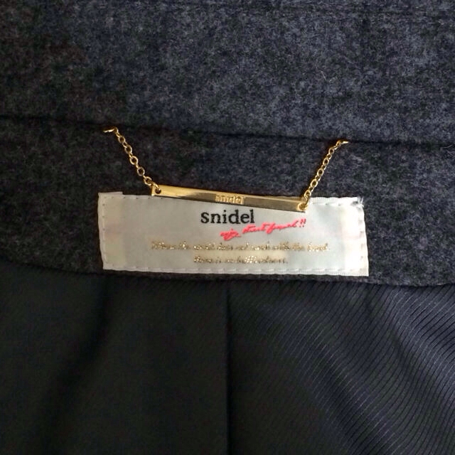 SNIDEL(スナイデル)のsnidel ショート丈Pコート レディースのジャケット/アウター(ピーコート)の商品写真