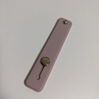 スモーキーピンク　スライドスマホベルト(その他)