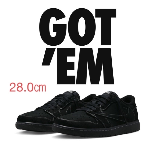 一流の品質 NIKE Jordanトラヴィススコット Air Nike Scott Travis - スニーカー