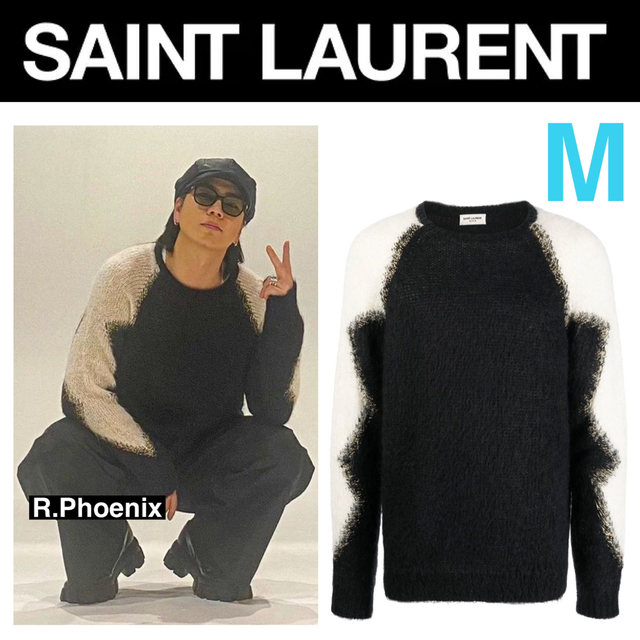 ★お求めやすく価格改定★ Saint MOHAIR IN SWEATER OVERSIZE LAURENT SAINT - Laurent ニット/セーター