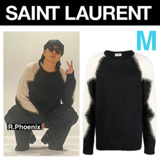 サンローラン(Saint Laurent)のSAINT LAURENT OVERSIZE SWEATER IN MOHAIR(ニット/セーター)