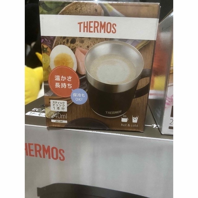 THERMOS(サーモス)のTHERMOS コーヒーメーカー　保温マグカップ スマホ/家電/カメラの調理家電(コーヒーメーカー)の商品写真