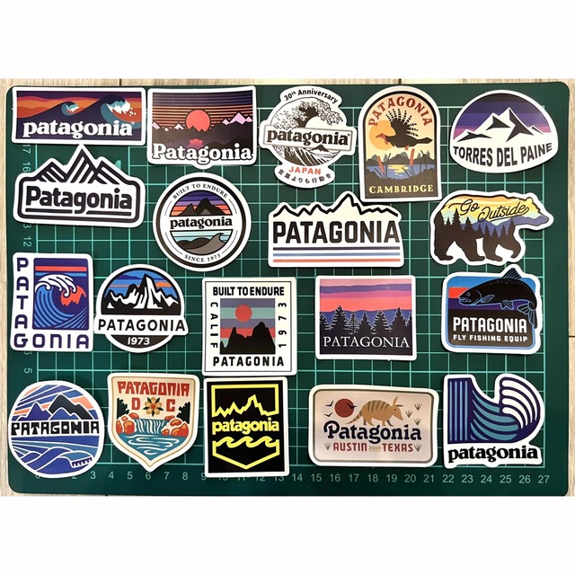 SALE/58%OFF】 Patagonia パタゴニア ステッカー アウトドア キャンプ 車 55枚入り Patagonia パタゴニア ステッカー アウトドア 55枚