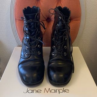 ジェーンマープル(JaneMarple)のJane Marpleジェーンマープル スカラップ ブーツ(ブーツ)