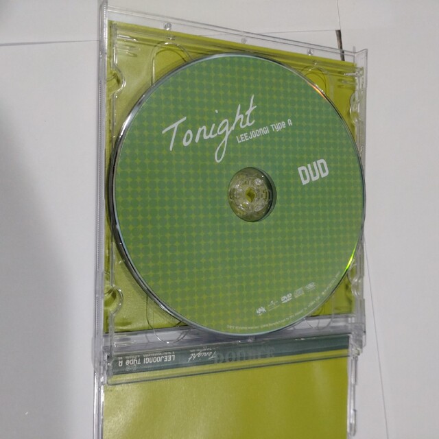 イ・ジュンギ　CD＆DVD　Tonight エンタメ/ホビーのCD(K-POP/アジア)の商品写真