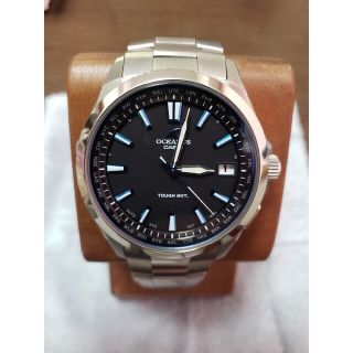 カシオ(CASIO)のOCEANUS オシアナス 電波ソーラー 腕時計  OCW-S100-1AJF(腕時計(アナログ))