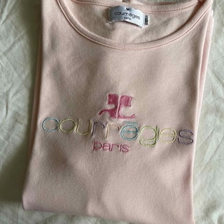 クレージュ(Courreges)の˗ˏˋcourregesˎˊ˗パステル　カラフルロゴTシャツ　レア(Tシャツ(半袖/袖なし))