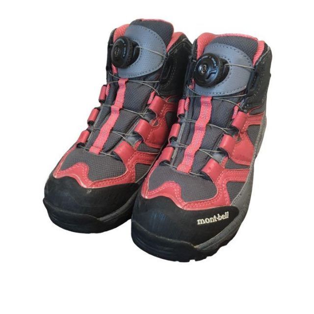 美品 mont-bell トレッキングシューズ GORE-TEX ダイヤル式 www