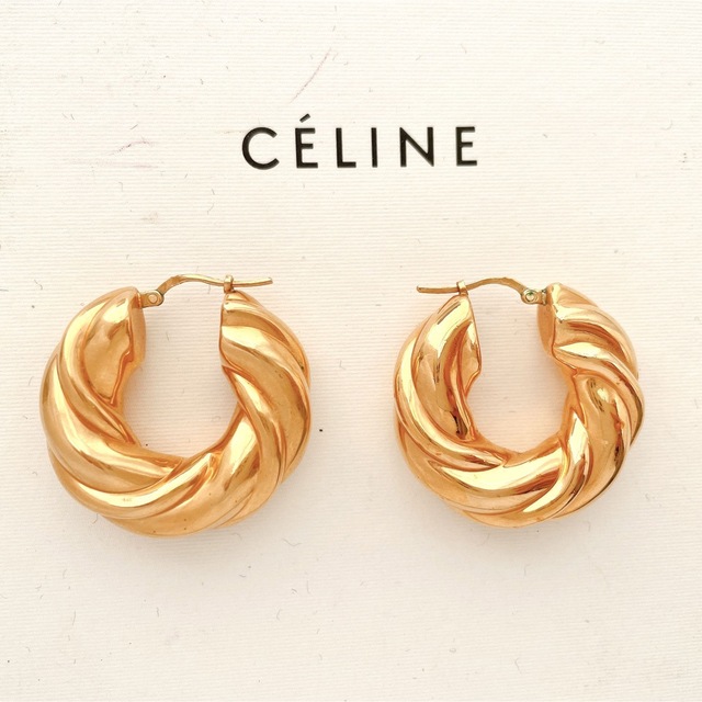 希少 CELINE フィービー期 ピアス