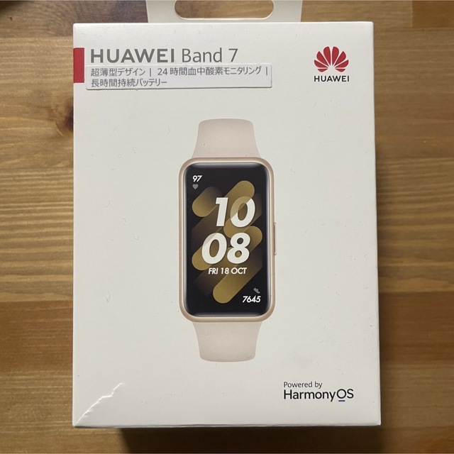 huawei【開封済み未使用】HUAWEI Band 7 スマートウォッチ ピンク