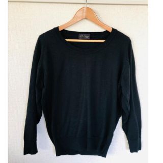 ジョンスメドレー(JOHN SMEDLEY)の❤️値下げ❤JOHN SMEDLEY ジョンスメドレー 黒 ブラック ウール 毛(ニット/セーター)