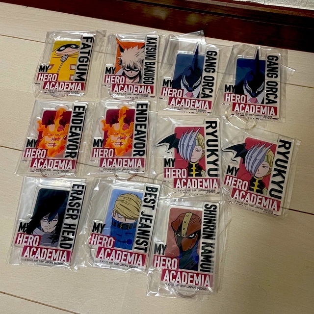 僕のヒーローアカデミア 一番くじ アクリルスタンド エンタメ/ホビーのアート用品(パネル)の商品写真