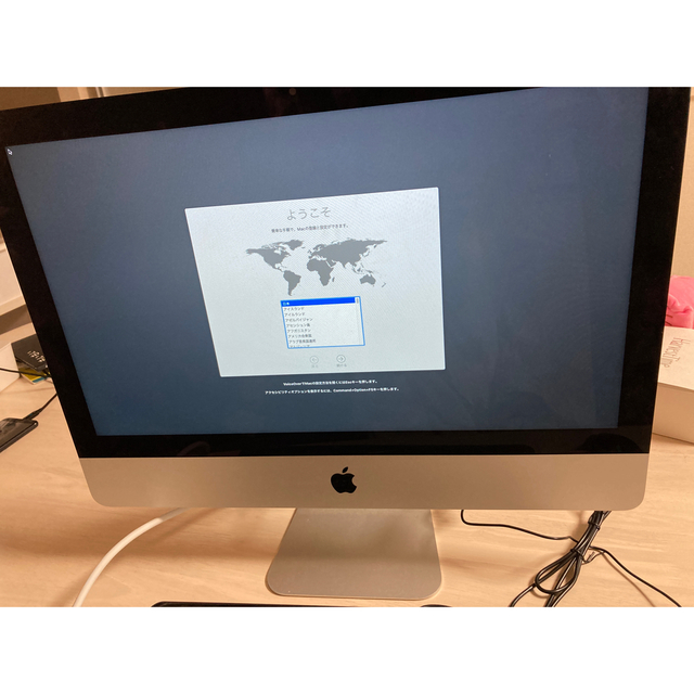 Mac (Apple)(マック)のAPPLE iMac IMAC MD093J/A Core i5 8,192.0 スマホ/家電/カメラのPC/タブレット(デスクトップ型PC)の商品写真