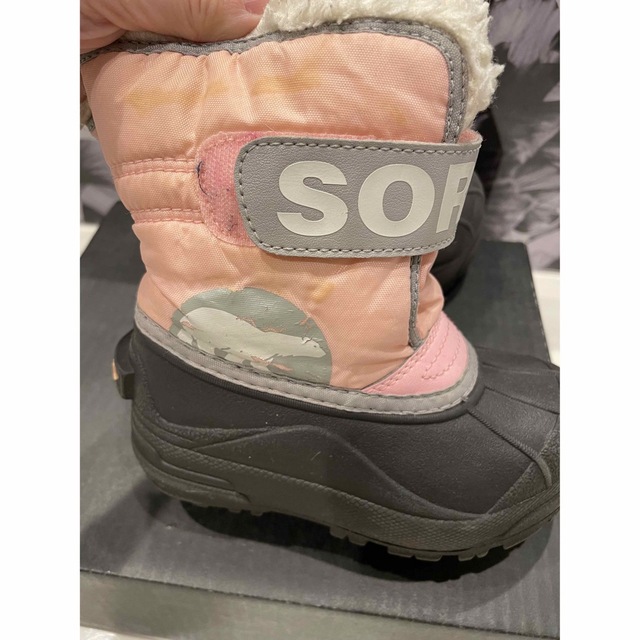 SOREL(ソレル)のソレル　スノーブーツ  14cm キッズ/ベビー/マタニティのベビー靴/シューズ(~14cm)(ブーツ)の商品写真