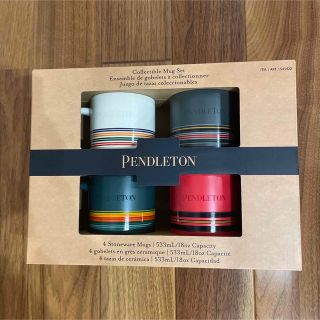 ペンドルトン(PENDLETON)の値下げ　ペンドルトン  マグカップ　４個セット　新品未使用(食器)