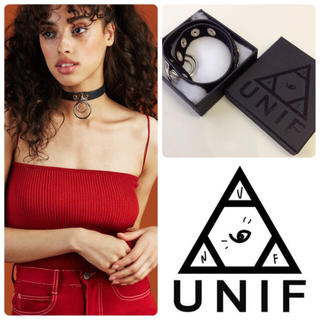 ユニフ(UNIF)の残1 正規品◉完売品 UNIF チョーカー 入手困難 ネックレス(ネックレス)