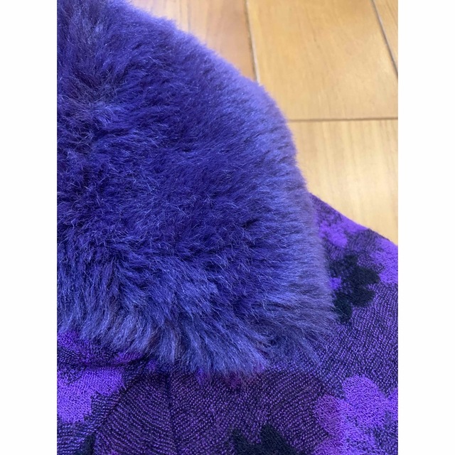 ANNA SUI mini(アナスイミニ)のANNA SUI mini Aラインコート100 キッズ/ベビー/マタニティのキッズ服女の子用(90cm~)(コート)の商品写真