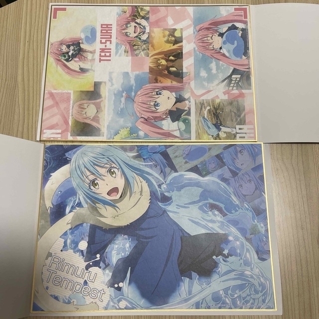 転生したらスライムだった件 ビッグサイズ 色紙コレクション 2枚セット
