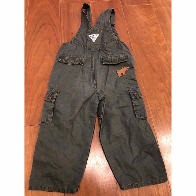 OshKosh(オシュコシュ)のオーバーオール　90cm  訳あり キッズ/ベビー/マタニティのキッズ服男の子用(90cm~)(その他)の商品写真