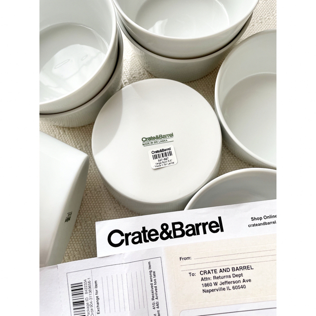 全32点 クレートアンドバレル Crate&Barrel  ディナーウェア インテリア/住まい/日用品のキッチン/食器(食器)の商品写真