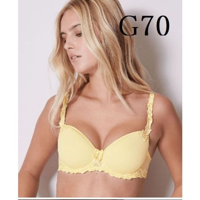 Simone Perele(シモーヌペレール)のG70☆シモーヌ ペレールSimone Perele　格安　フランス高級下着 レディースの下着/アンダーウェア(ブラ)の商品写真