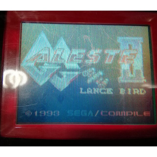 好きに SEGA - ゲームギアソフト ggアレスタ ggアレスタII 携帯用