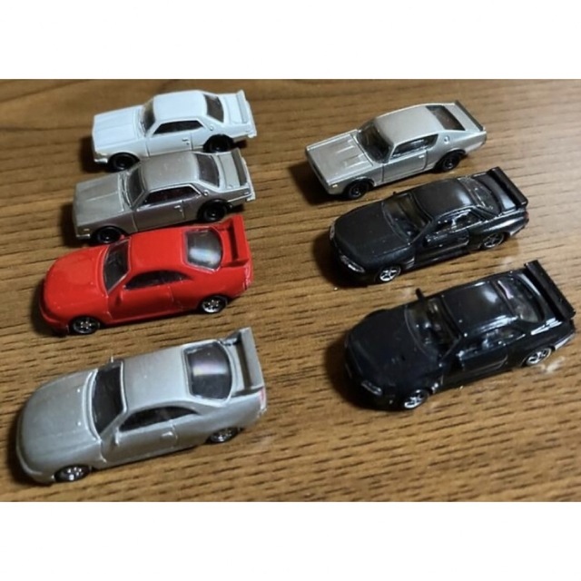 スカイライン　GT-R ミニチュア　セット エンタメ/ホビーのおもちゃ/ぬいぐるみ(ミニカー)の商品写真