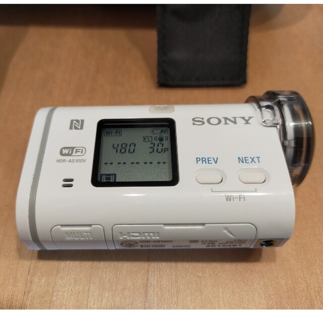 SONY(ソニー)のSONY アクションカメラ HDR-AS100V スマホ/家電/カメラのカメラ(コンパクトデジタルカメラ)の商品写真