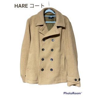 HARE - 【新品 未使用品】HARE ハレ キャメル ウール Pコート Mの通販 ...