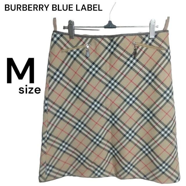 ☆BURBERRY BLUE LABEL☆ ノバチェック ウールスカート M | フリマアプリ ラクマ