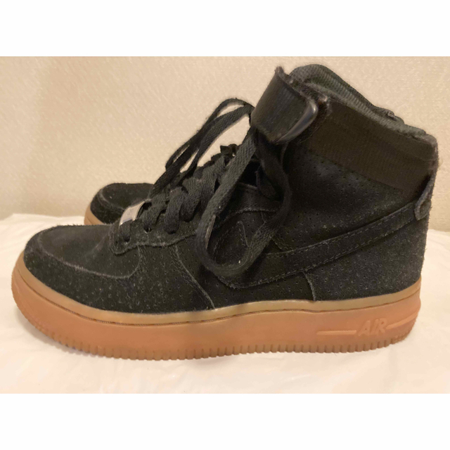 NIKE AIR FORCE1 ハイカット スエード ブラック