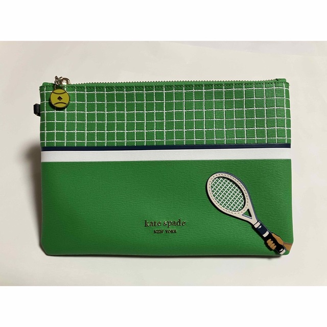 ケイトスペード kate spade ポーチ コートサイド テニス 新品 正規品