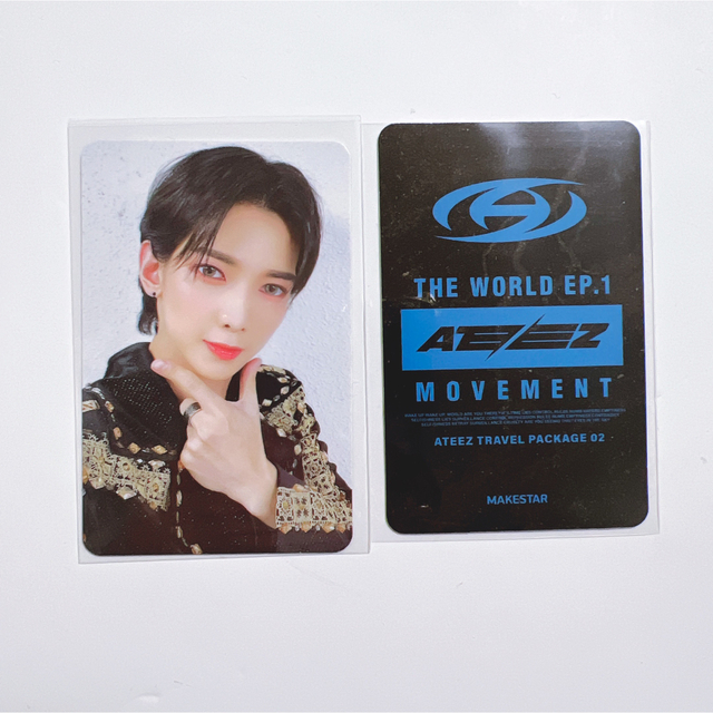 ATEEZ Makestar TRAVEL PACKAGE 02トレカ セット