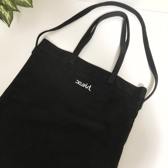 X-girl(エックスガール)のX-GIRL CANVAS 2WAY BIG TOTE レディースのバッグ(トートバッグ)の商品写真