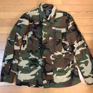 アルファインダストリーズ(ALPHA INDUSTRIES)のALPHA INDUSTRIES 迷彩ミリタリージャケット　Lサイズ(ミリタリージャケット)