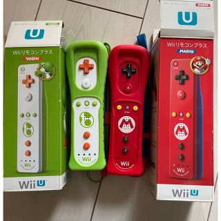 ウィーユー(Wii U)のWiiリモコンプラス マリオ・ヨッシー(家庭用ゲーム機本体)