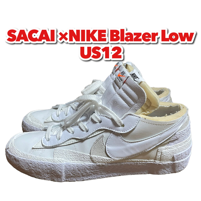 NIKE × sacai Blazer Low US12