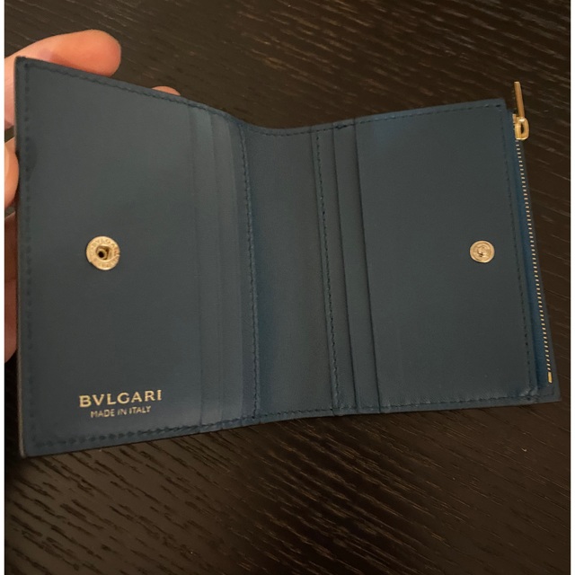 BVLGARI(ブルガリ)のBVLGARI ロゴインフィニートゥム コンパクトウォレット　折りたたみ財布 メンズのファッション小物(折り財布)の商品写真