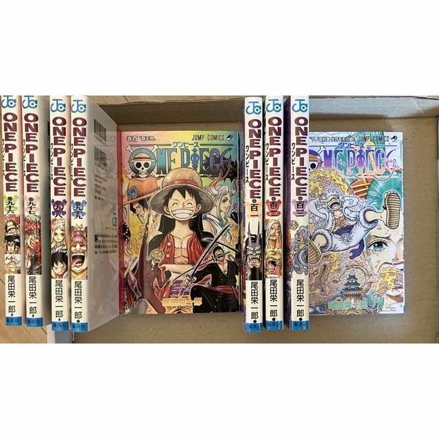 ワンピース1~104全巻セット＋映画特典＆ブックカバー - 全巻セット