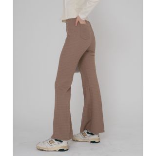 アリシアスタン(ALEXIA STAM)のaclent Pattern check flare pants(その他)