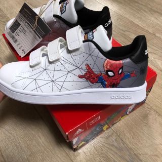 アディダス(adidas)の値下げしました❗️ 20cm アディダス　スパイダーマン　スニーカー(スニーカー)