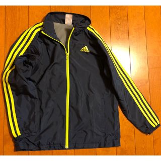 【adidas】アディダス　(M) トレーニングナイロンジャケット　メッシュ起毛