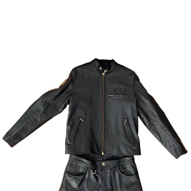 セットアップ WEST COAST CHOPPERS レザー ジャケット パンツ-