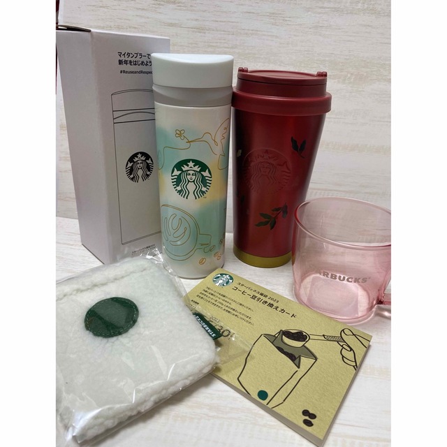 Starbucks - スタバ福袋2023 5点セットの通販 by Anne's shop Starbucks - スタバ福袋2023 5点セットの通販 by Anne's shop