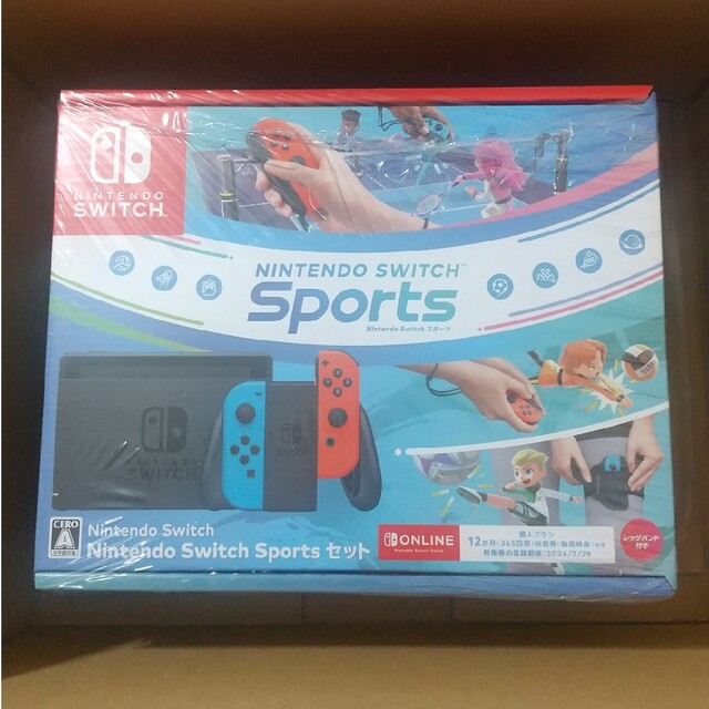Nintendo Switch(ニンテンドースイッチ)のNintendo Switch Sports セット エンタメ/ホビーのゲームソフト/ゲーム機本体(家庭用ゲーム機本体)の商品写真