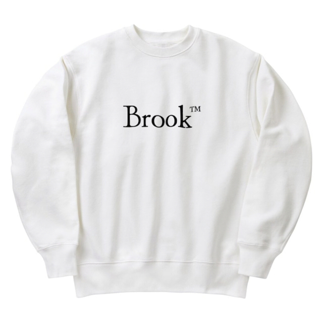 Brook Logo 10.0oz Sweat Black XL ブルック - 通販 - gofukuyasan.com