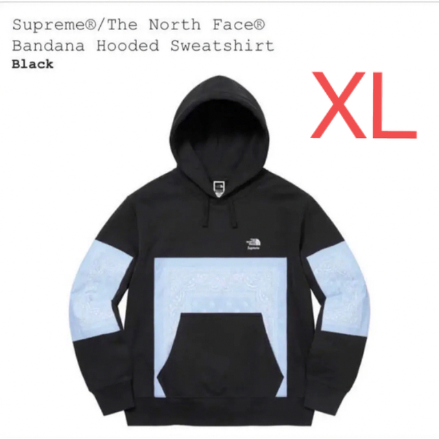 Supreme The North Face Bandana Hooded XL - パーカー