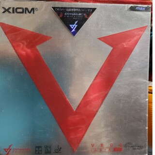 【新品未使用】XIOM 卓球ラバー ヴェガアジアDF 黒 MAX(卓球)